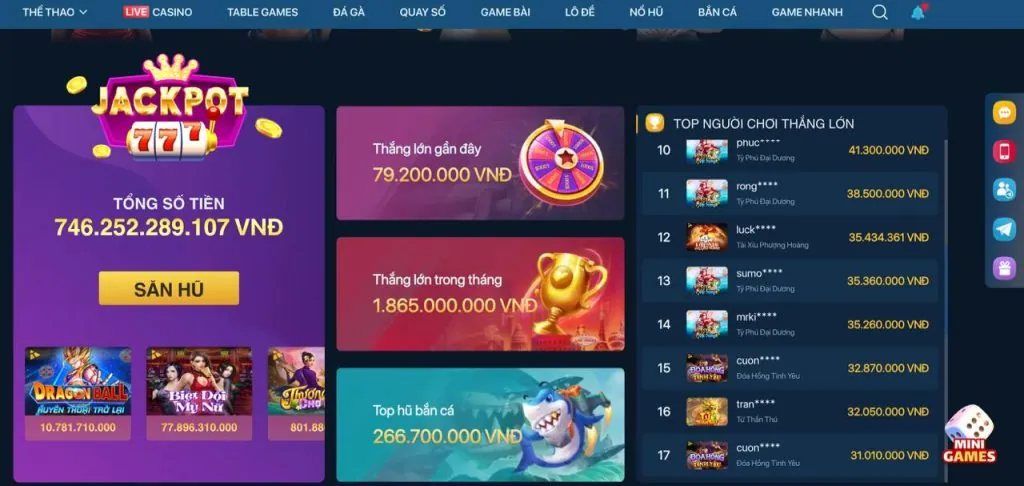 Cá cược Tennis t888 game